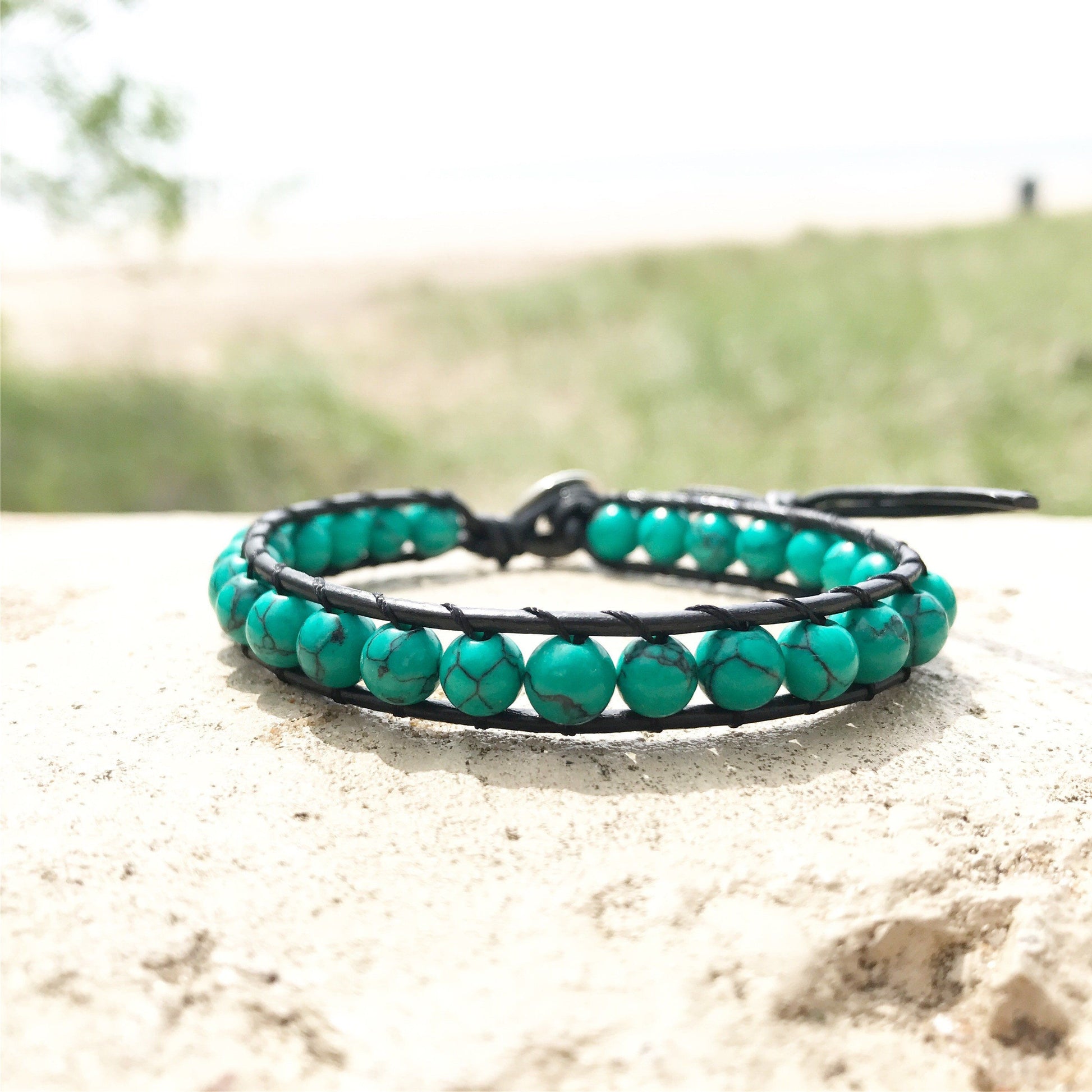 aquamarine bracelet