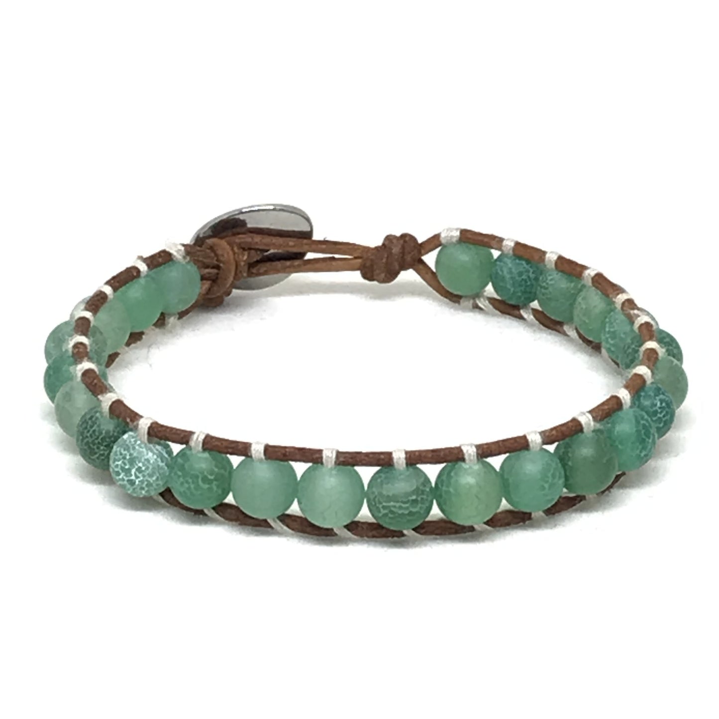 minty green bracelet