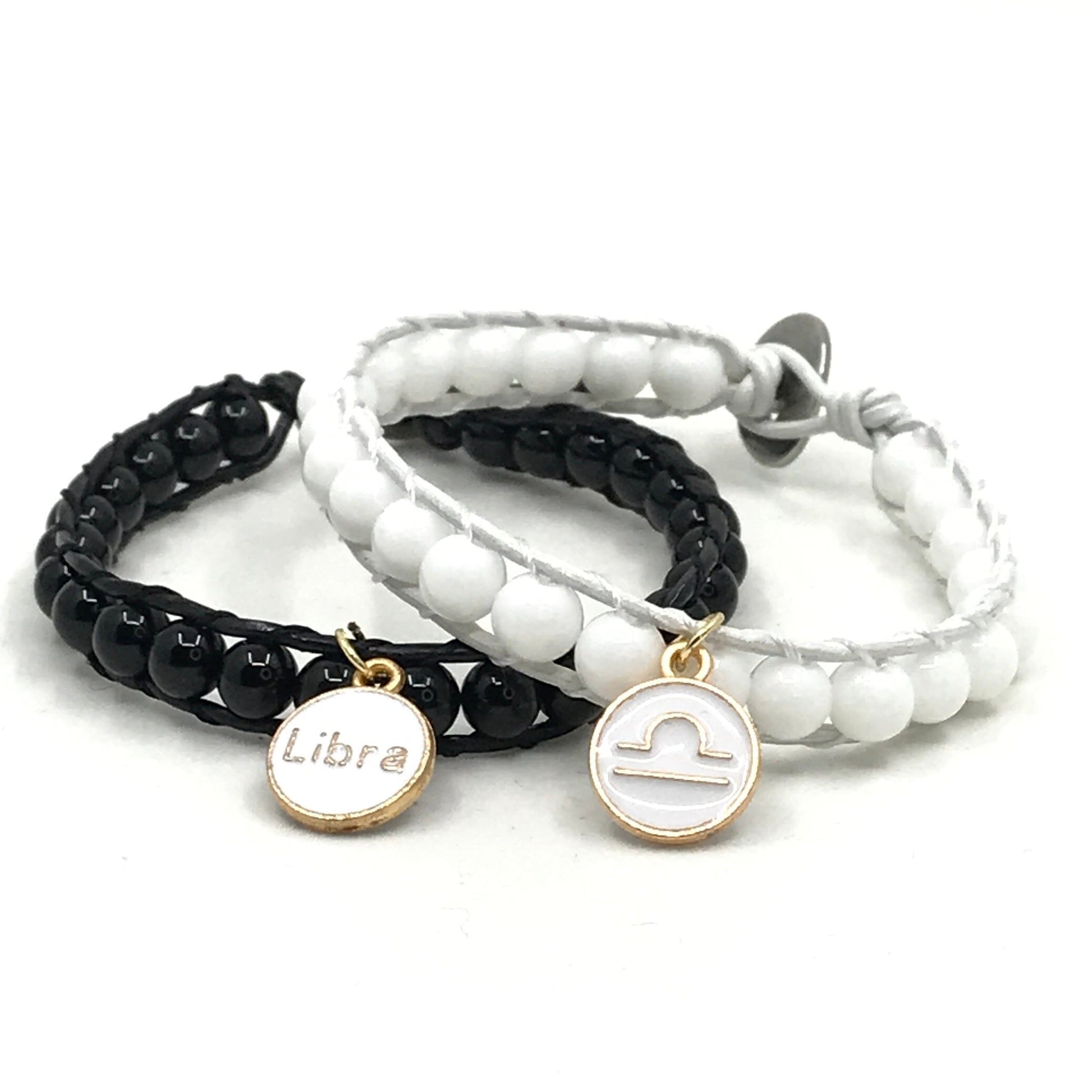 What does a bracelet of white beads mean?