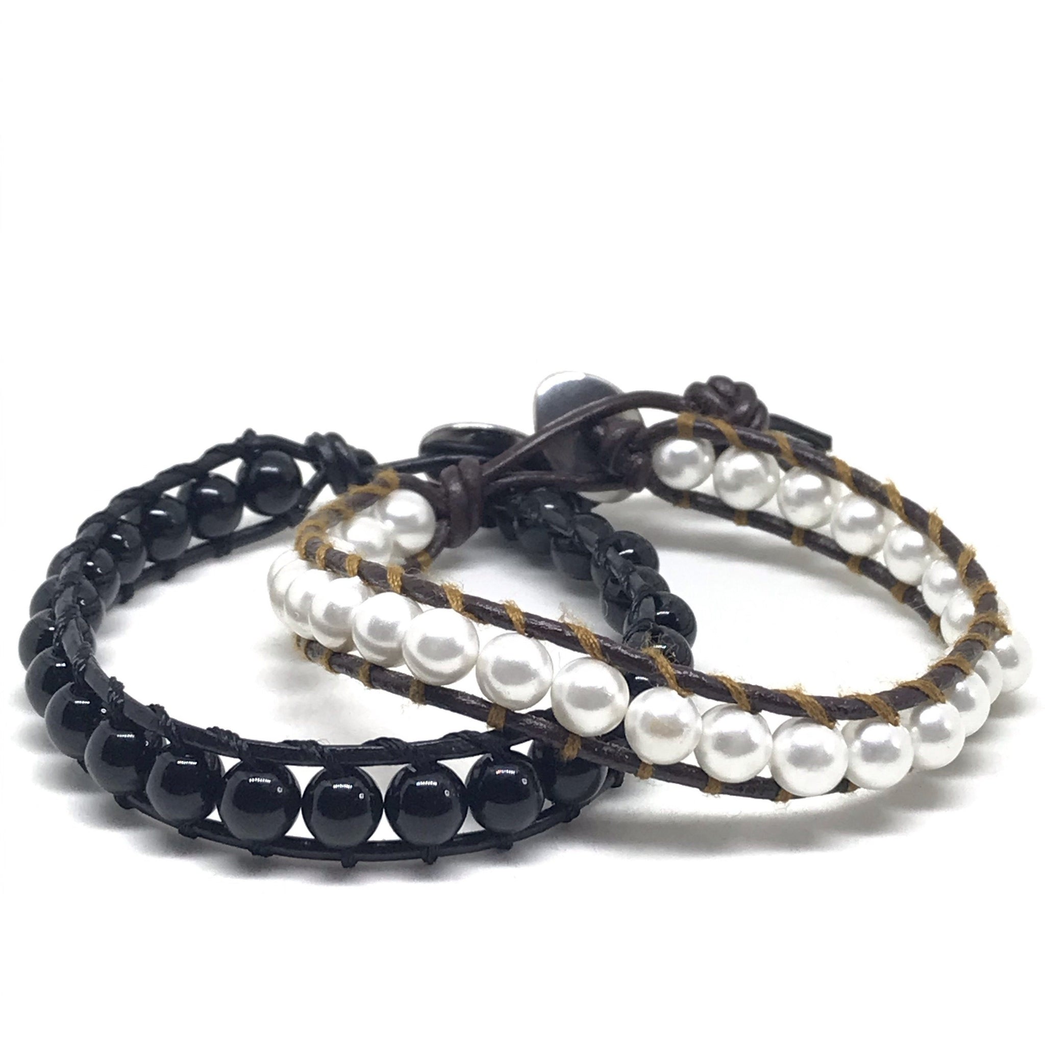 Yin and Yang Stack – Aqua Pura Bracelets